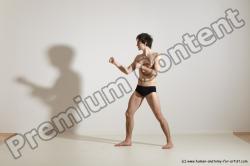 Krystof Karate poses