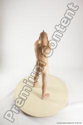 Nude Fighting with gun Man White Standing poses - ALL Slim Bald Standing poses - simple Multi angles poses Realistic
