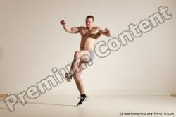 Underwear Martial art Man White Standing poses - ALL Athletic Short Brown Standing poses - simple Dynamic poses Academic