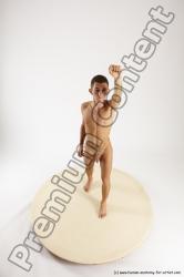 Nude Man White Standing poses - ALL Athletic Short Brown Standing poses - simple Multi angles poses Realistic