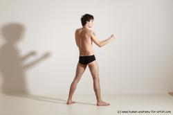 Krystof Karate poses