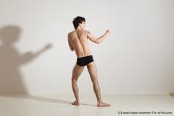 Krystof Karate poses