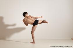 Krystof Karate poses