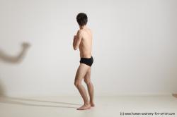 Krystof Karate poses