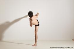 Krystof Karate poses