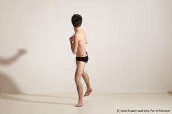 Krystof Karate poses