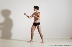 Krystof Karate poses