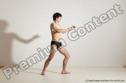 Krystof Karate poses