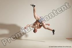 Underwear Martial art Man White Standing poses - ALL Athletic Short Brown Standing poses - simple Dynamic poses Academic