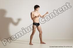 Krystof Karate poses