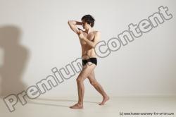 Krystof Karate poses