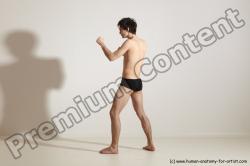 Krystof Karate poses