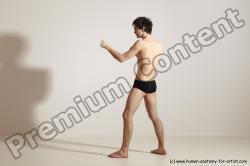 Krystof Karate poses