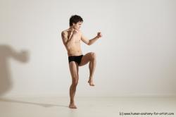 Krystof Karate poses