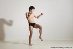 Krystof Karate poses