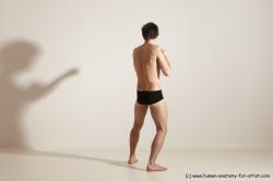 Krystof Karate poses