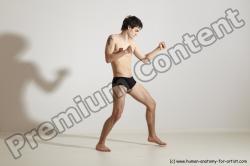 Krystof Karate poses