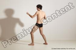 Krystof Karate poses