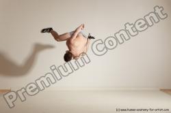 Underwear Martial art Man White Standing poses - ALL Slim Short Brown Standing poses - simple Dynamic poses Academic