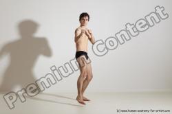 Krystof Karate poses