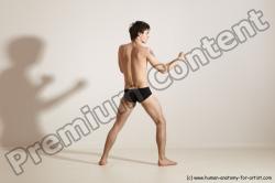 Krystof Karate poses