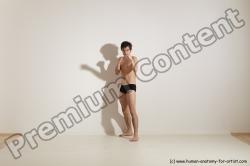 Krystof Karate poses