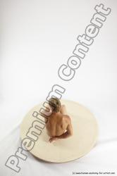 Nude Man White Sitting poses - simple Athletic Short Brown Sitting poses - ALL Multi angles poses Realistic