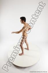 Nude Man White Standing poses - ALL Athletic Short Brown Standing poses - simple Multi angles poses Realistic