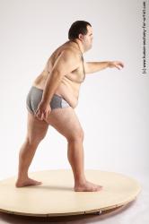 Underwear Man White Standing poses - ALL Overweight Short Black Standing poses - simple Academic