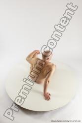 Nude Man White Sitting poses - simple Slim Bald Sitting poses - ALL Multi angles poses Realistic