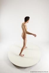 Nude Man White Standing poses - ALL Athletic Short Brown Standing poses - simple Multi angles poses Realistic