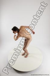 Nude Man White Standing poses - ALL Slim Short Brown Standing poses - simple Multi angles poses Realistic