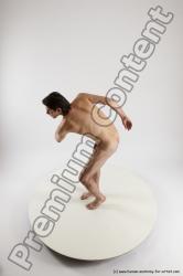 Nude Man White Standing poses - ALL Slim Short Brown Standing poses - simple Multi angles poses Realistic