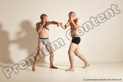 Kickbox poses