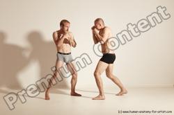 Kickbox poses