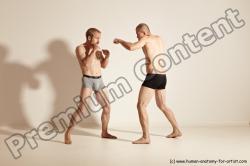 Kickbox poses