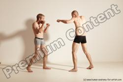 Kickbox poses