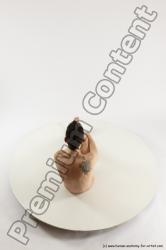 Nude Man White Sitting poses - simple Athletic Short Brown Sitting poses - ALL Multi angles poses Realistic