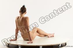 Underwear White Standing poses - ALL Athletic Long Brown Standing poses - simple Multi angles poses Academic