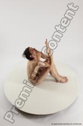 Nude Man White Standing poses - ALL Slim Short Brown Standing poses - simple Multi angles poses Realistic