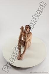 Nude Man White Standing poses - ALL Slim Short Brown Standing poses - simple Multi angles poses Realistic