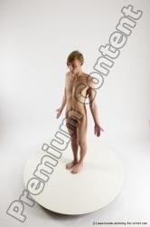 Nude Man White Sitting poses - simple Overweight Medium Blond Sitting poses - ALL Multi angles poses Realistic