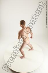 Nude Man White Sitting poses - simple Slim Short Brown Sitting poses - ALL Multi angles poses Realistic