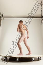 Nude Man White Sitting poses - simple Slim Short Brown Sitting poses - ALL Multi angles poses Realistic