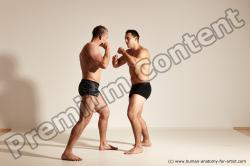 Fighting reference poses of Norbert & Radan