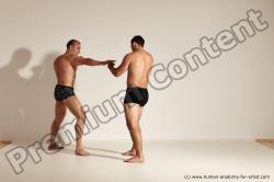 Fighting reference poses of Norbert & Radan