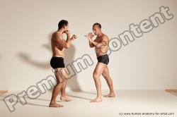 Fighting reference poses of Norbert & Radan