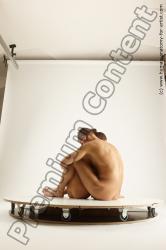 Nude Woman - Man White Athletic Brown Multi angles poses Realistic