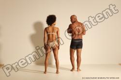 African dance reference poses of Holly & Ron