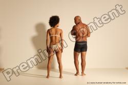 African dance reference poses of Holly & Ron